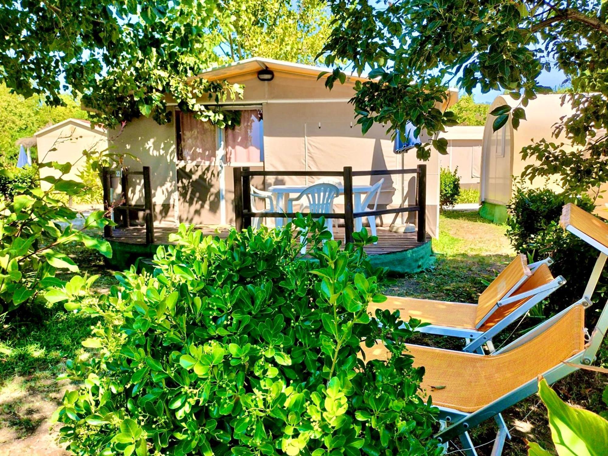 International Glamping Lago Di Bracciano เตรวินญาโน โรมาโน ภายนอก รูปภาพ